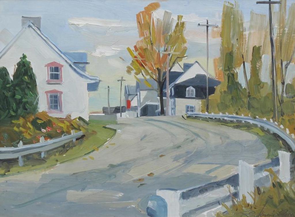 Ron Jamieson (1917-2010) - The Hill, Grondines, Que; 1981