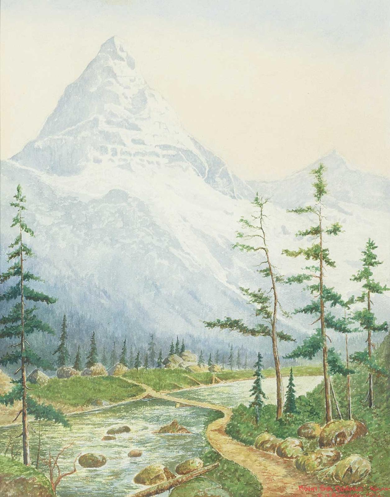 Ernest John Hutchins (1914-1912) - Mount Sir Donald, Rockies