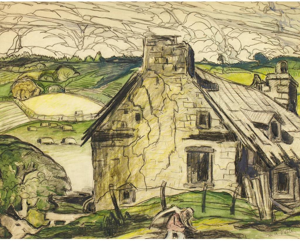 Marc-Aurèle Fortin (1888-1970) - Paysage Au Quebec