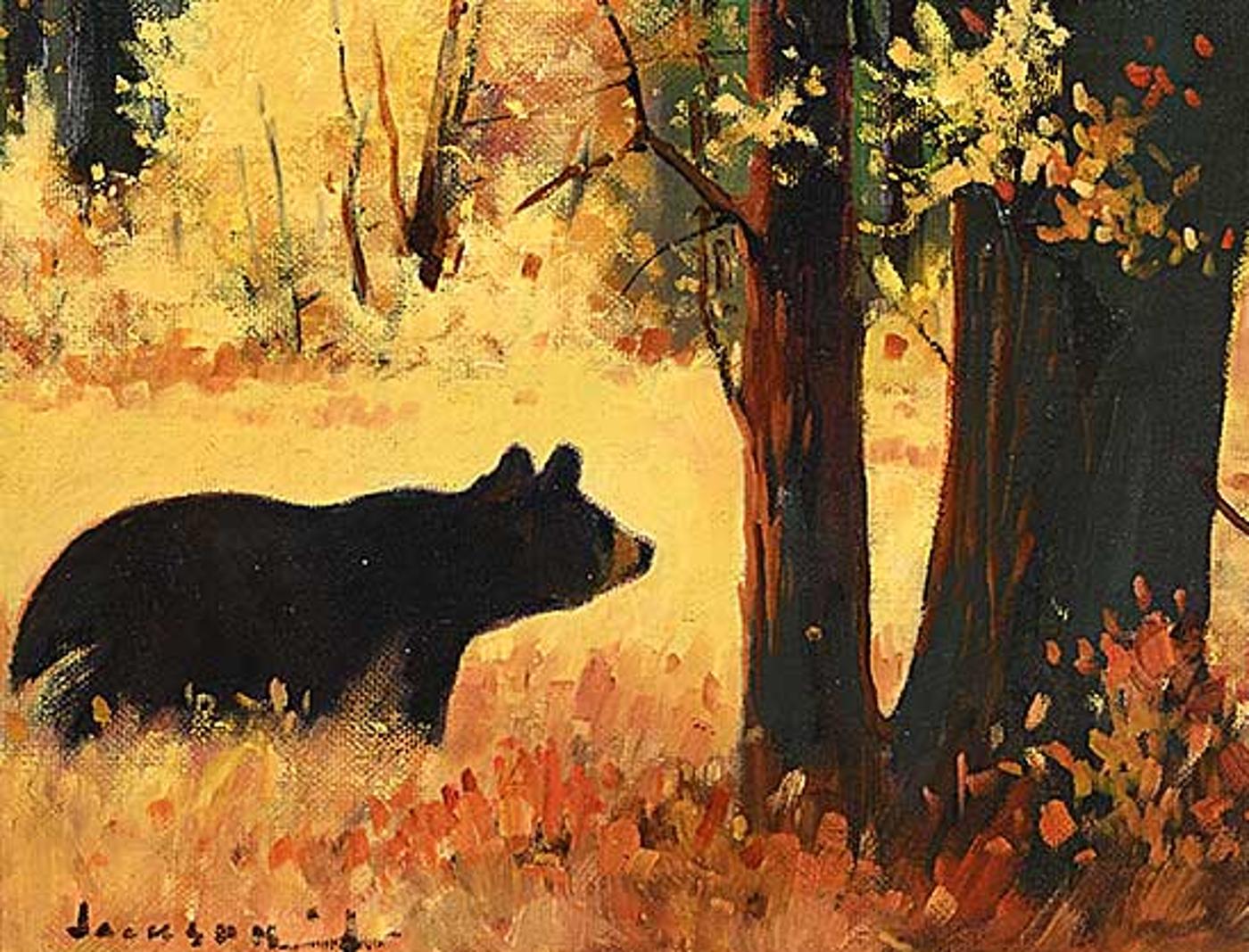 John R. Jackson (1933) - Fall Black Bear, Route II Alta