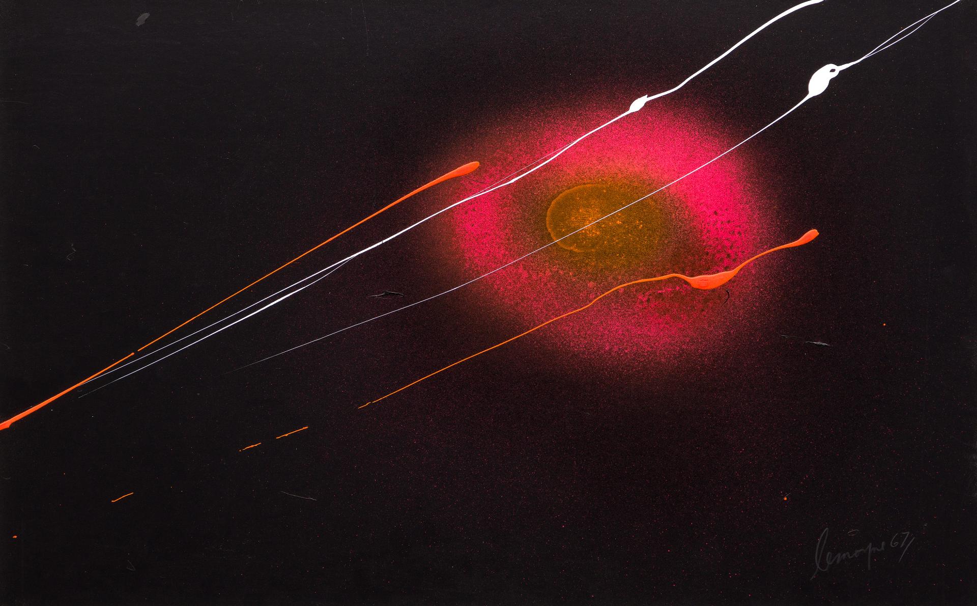 Serge Lemoyne (1941-1998) - Sans titre / Untitled (série « Cosmos » series), 1967