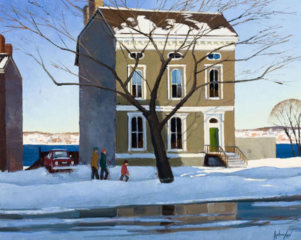 Anthony Law (1916-1996) - Brilliant Afternoon, Brunswick Street - Halifax, NS