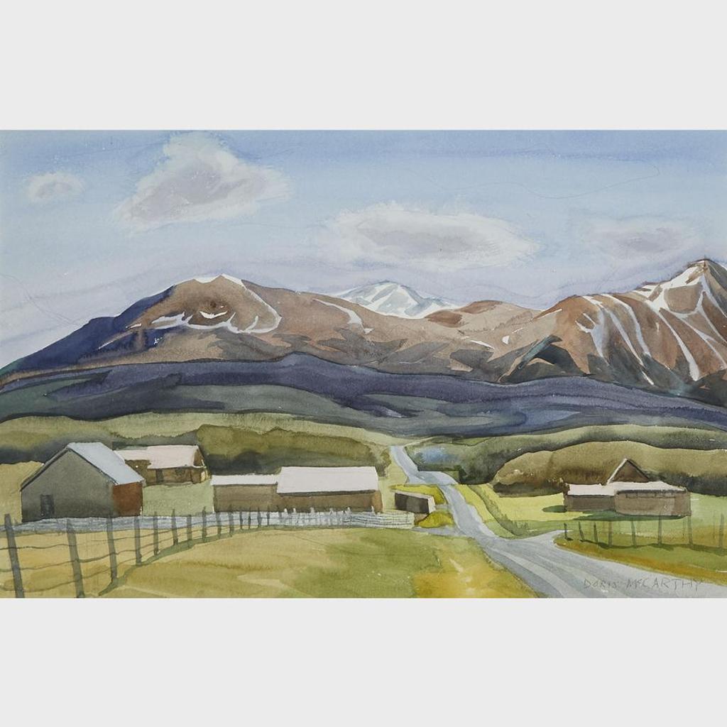 Doris Jean McCarthy (1910-2010) - Cloudy Ridge Ranch - Alberta, 2003