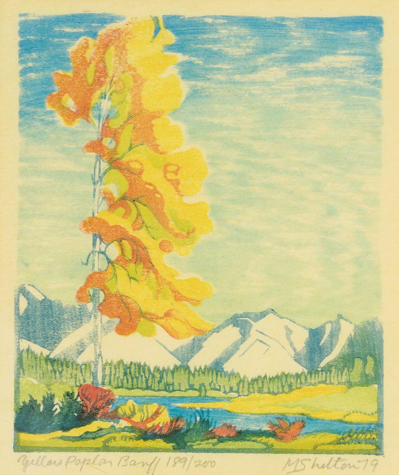 Margaret Dorothy Shelton (1915-1984) - Yellow Poplar Banff  #189/200