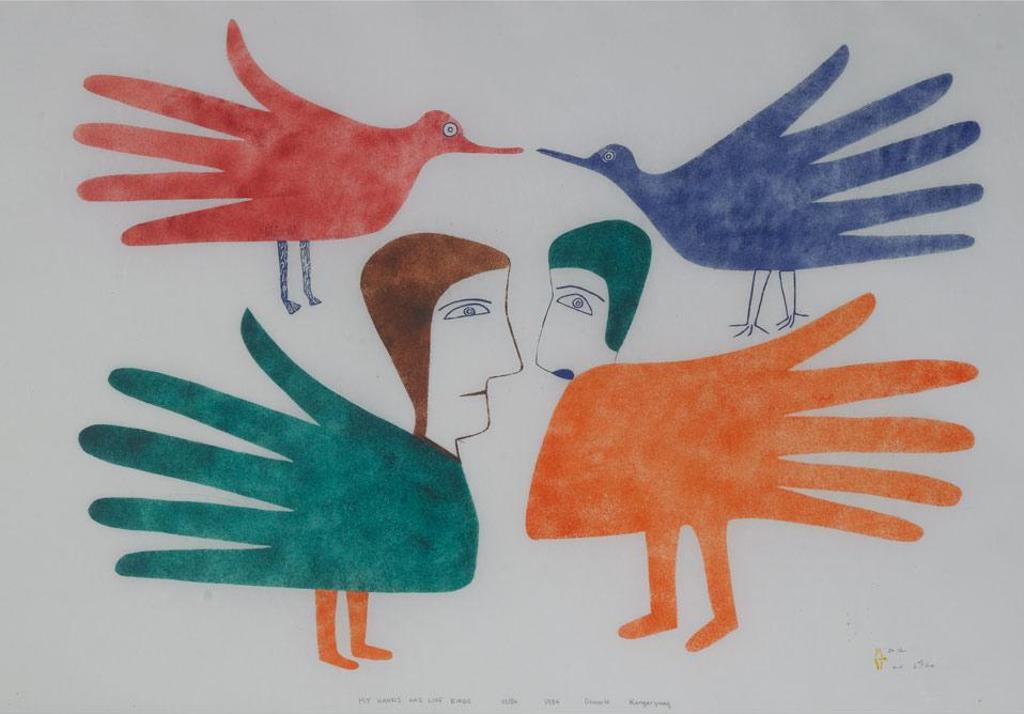 Jessie Oonark (1906-1985) - My Hands Are Like Birds