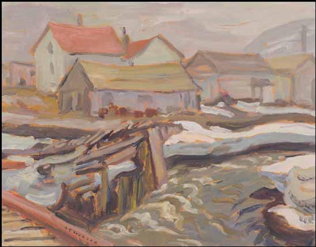 Alexander Young (A. Y.) Jackson (1882-1974) - Foggy Day, Ste. Marthe, Gaspé