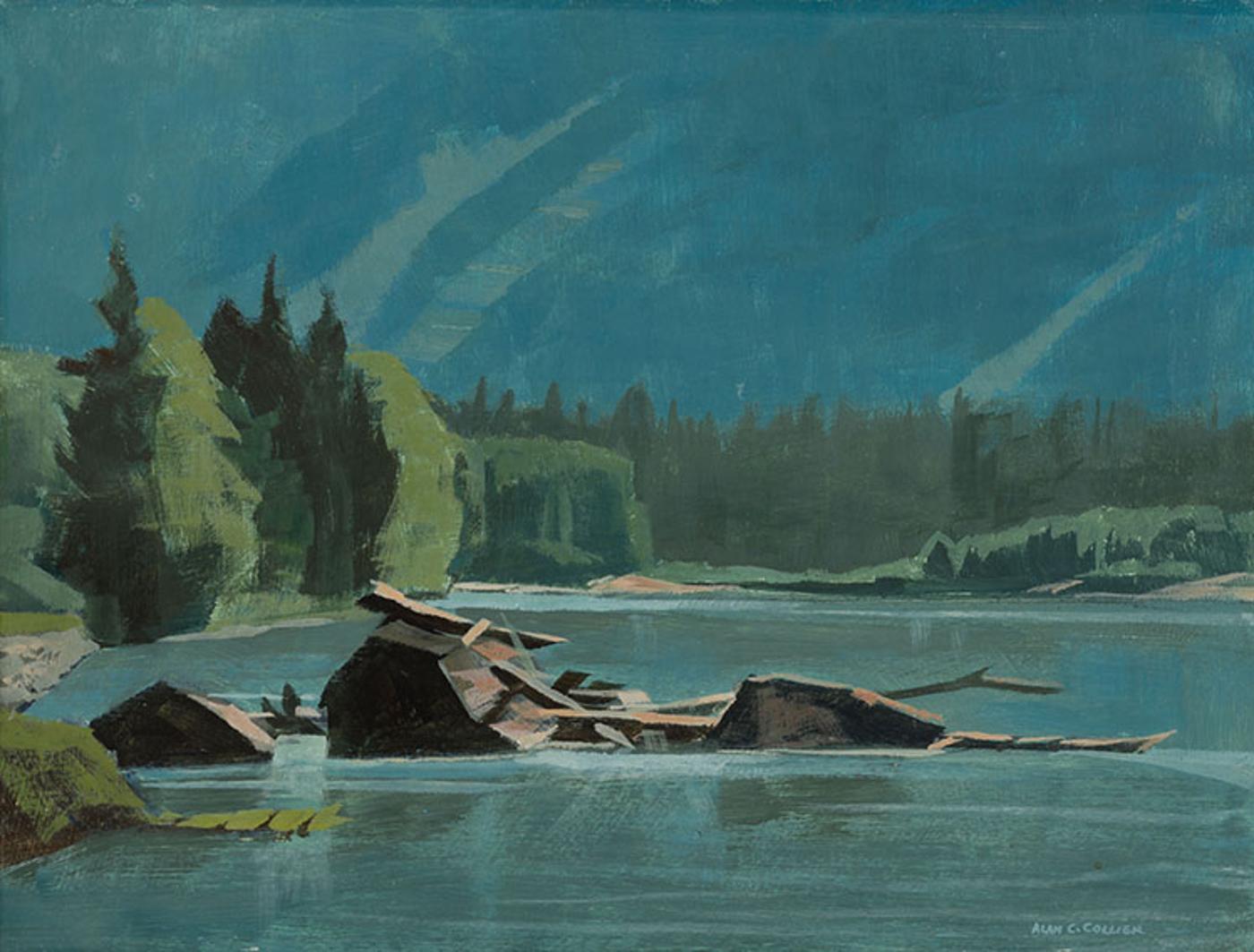 Alan Caswell Collier (1911-1990) - Skeena River, B.C.
