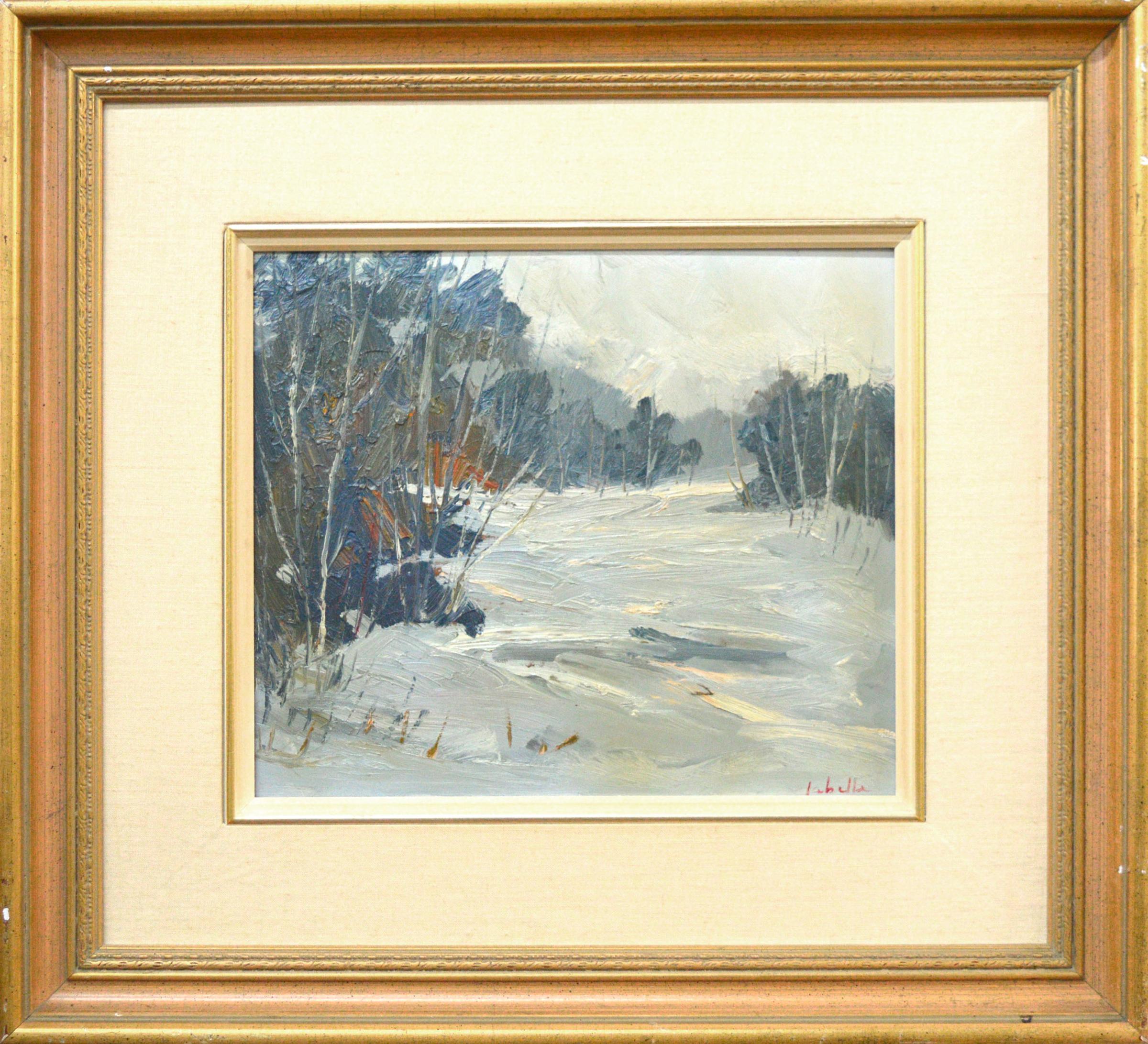 Fernand Labelle (1934-2012) - paysage d'hiver