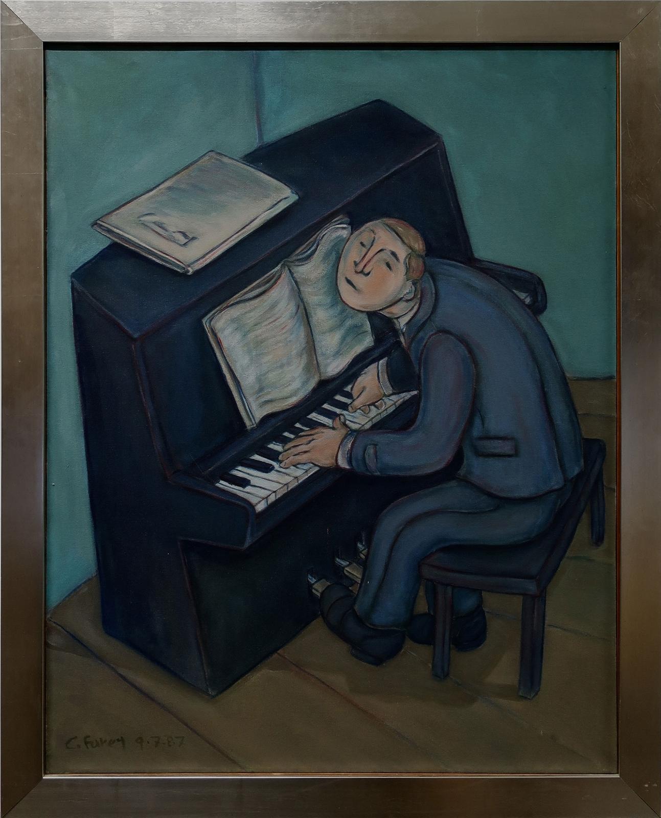 Conrad Stephen Furey (1954-2008) - Piano Player