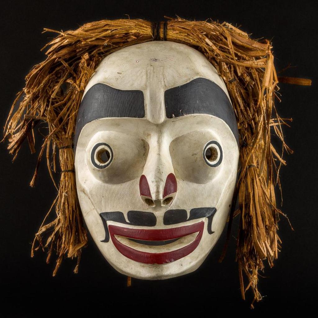 Beau Dick (1955-2017) - a carved and polychromed Looker mask