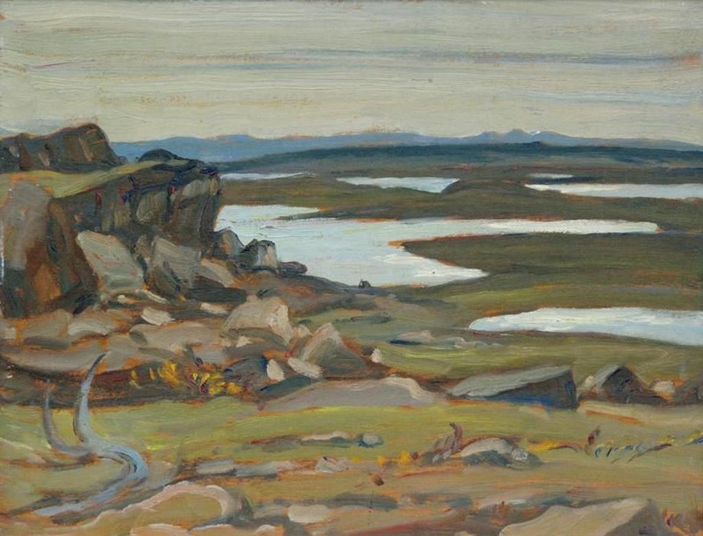 Alexander Young (A. Y.) Jackson (1882-1974) - East Of The Coppermine