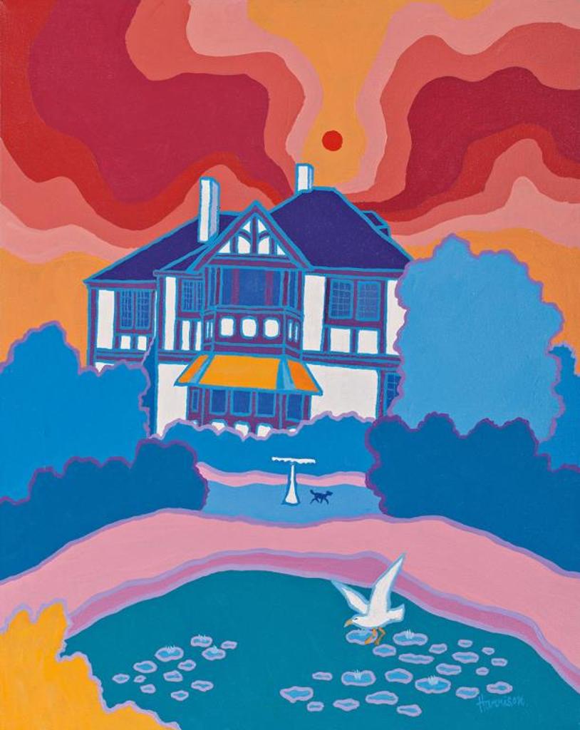 Ted Harrison (1926-2015) - Mulberry Manor