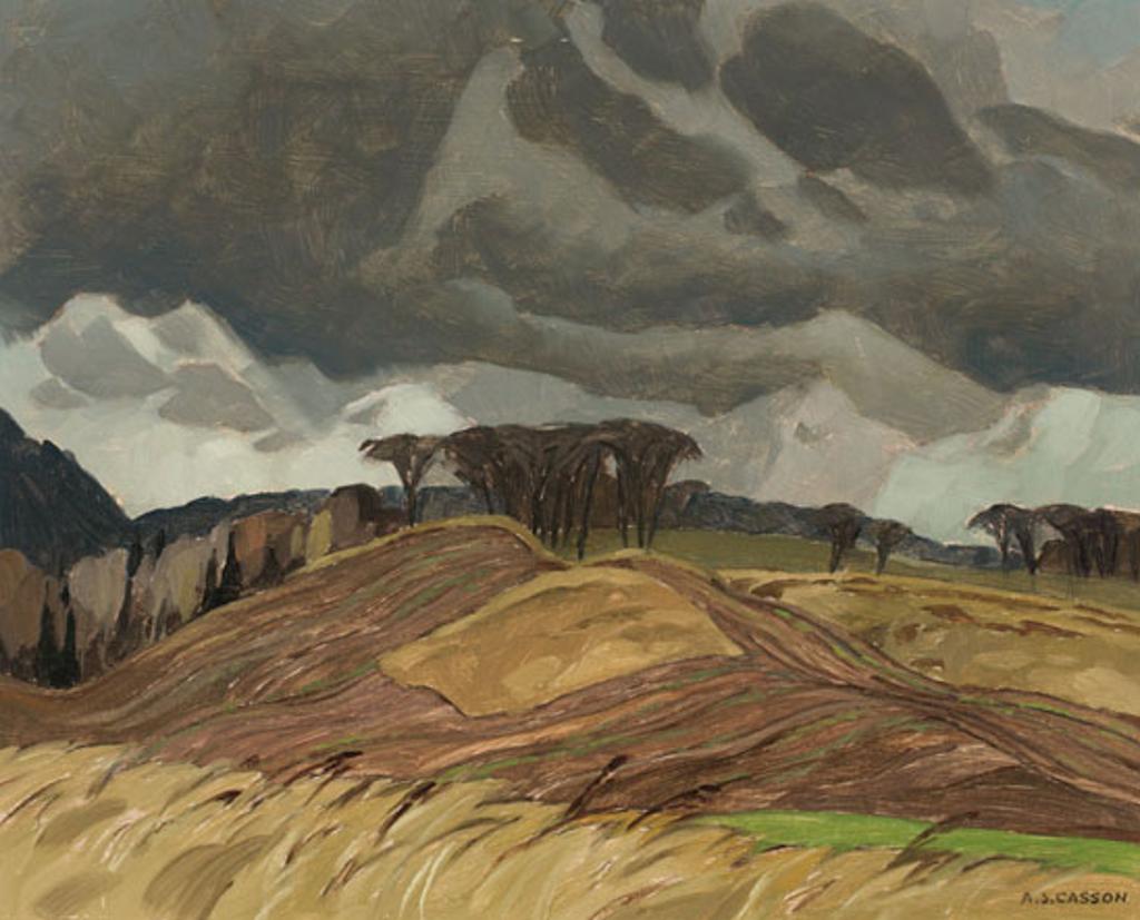 Alfred Joseph (A.J.) Casson (1898-1992) - November in the Albion Hills