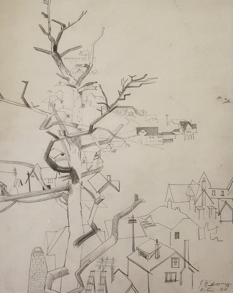 Jack Leaonard Shadbolt (1909-1998) - graphite on paper