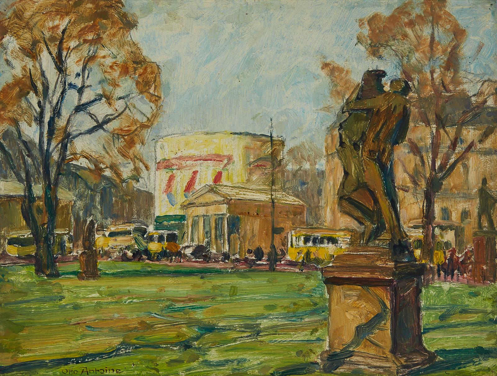 Otto Antoine (1865-1951) - Liepziger Platz, 1930