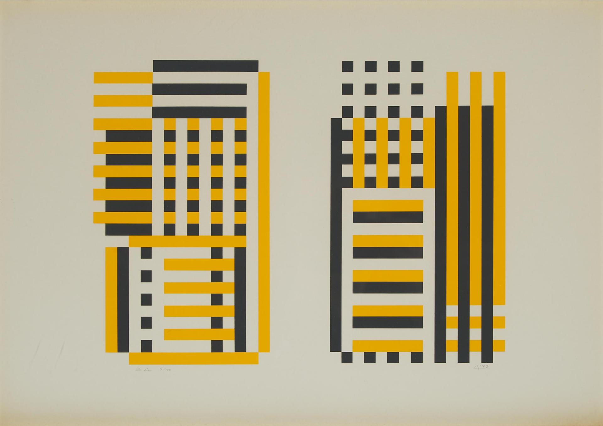 Josef Albers (1888-1976) - Caracas E.A., 1973  [danilowitz, 222]