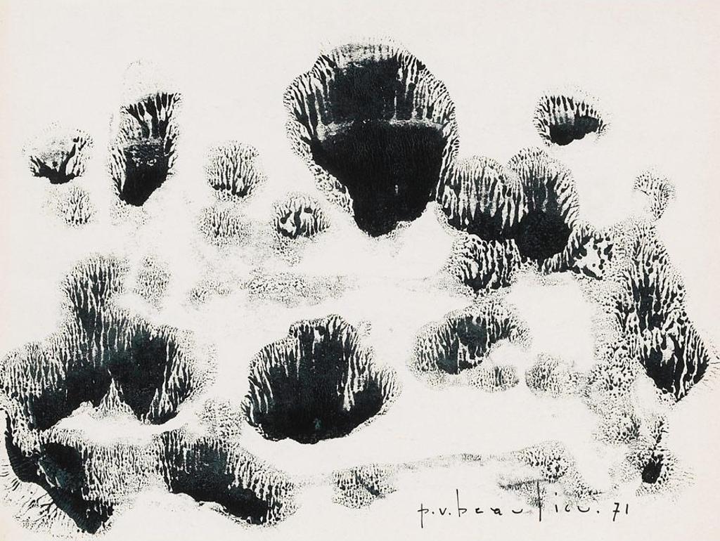 Paul Vanier Beaulieu (1910-1996) - Abstraction