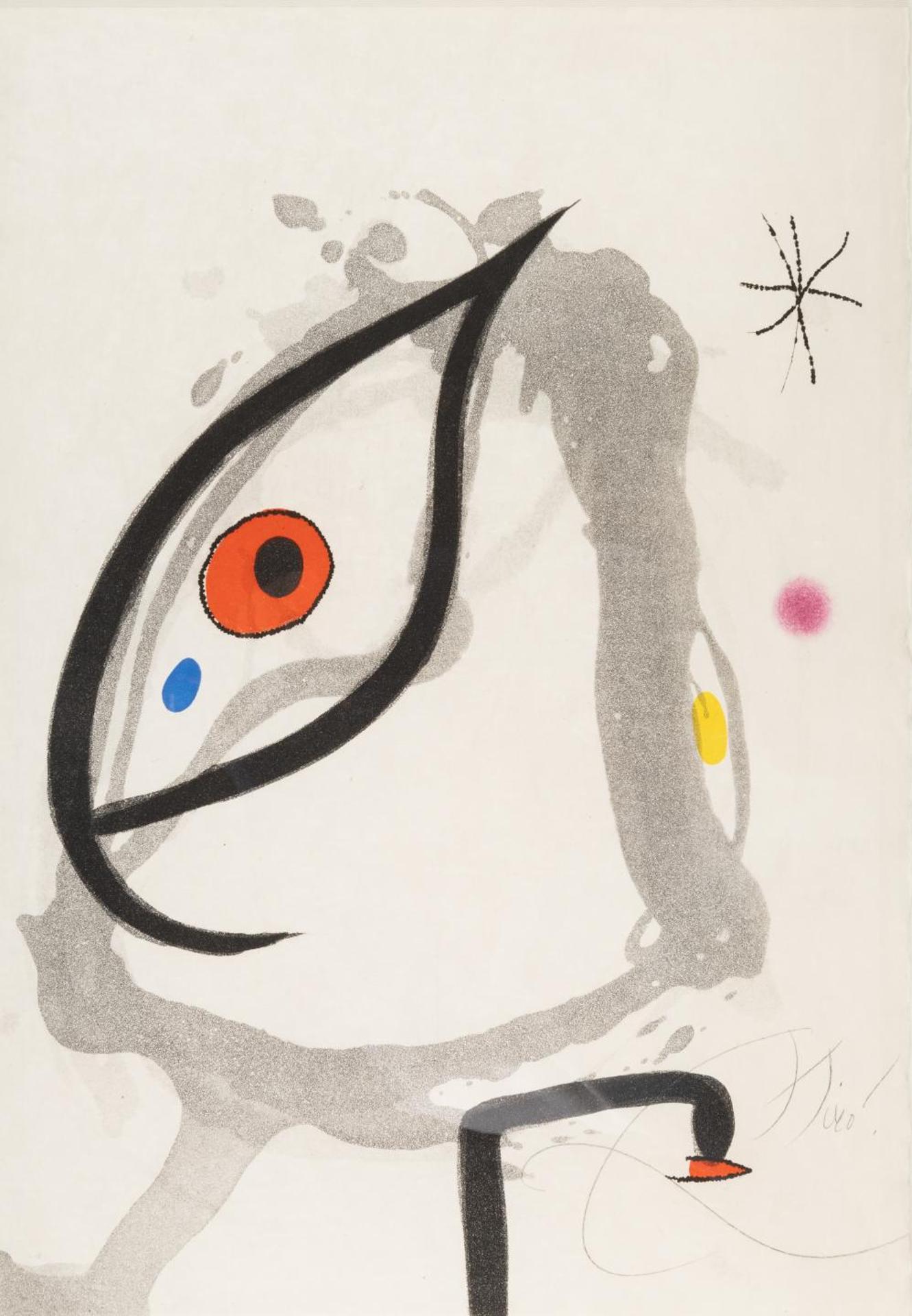 Joan Miró (1893-1983) - Passage de l'Egyptienne