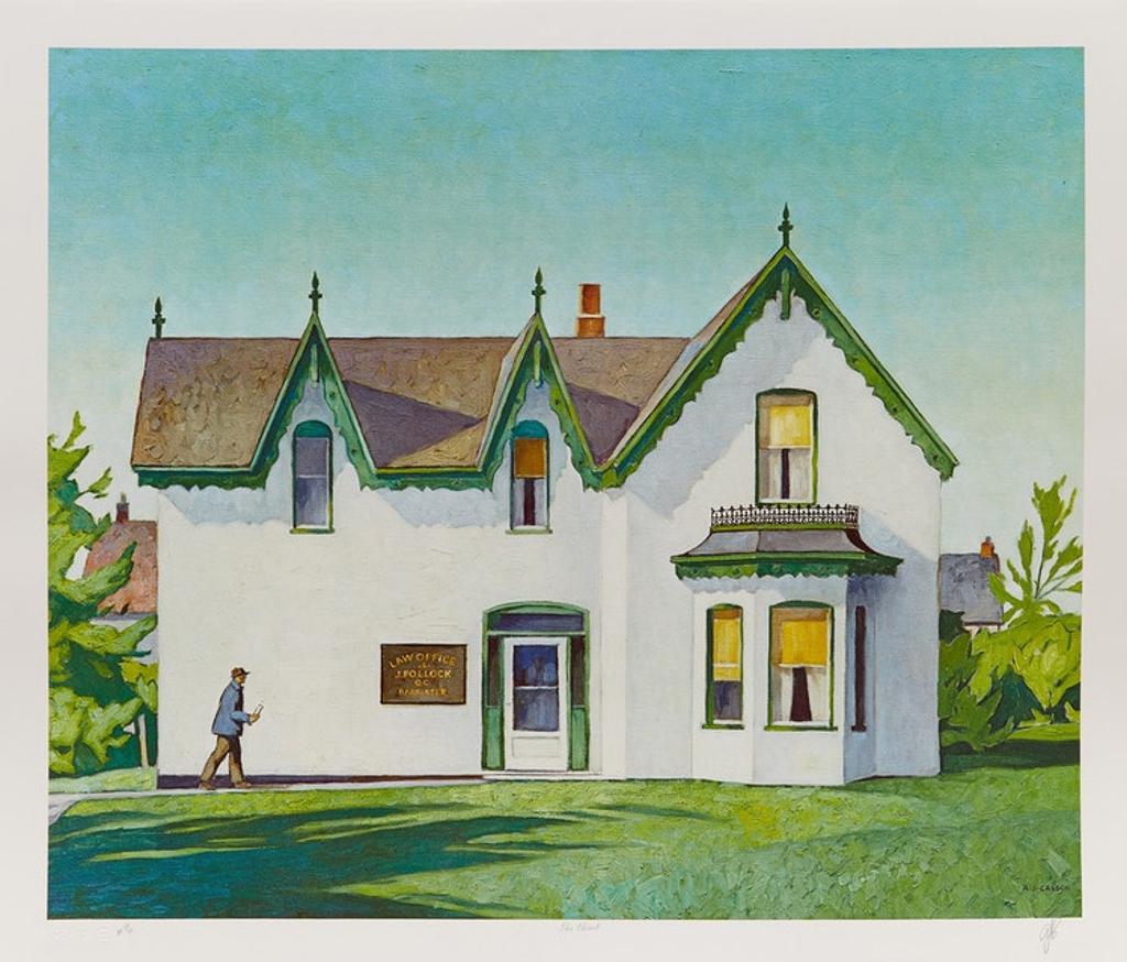 Alfred Joseph (A.J.) Casson (1898-1992) - The Group of Seven Commemorative Anniversary Suite; Folio One: Oil Paintings