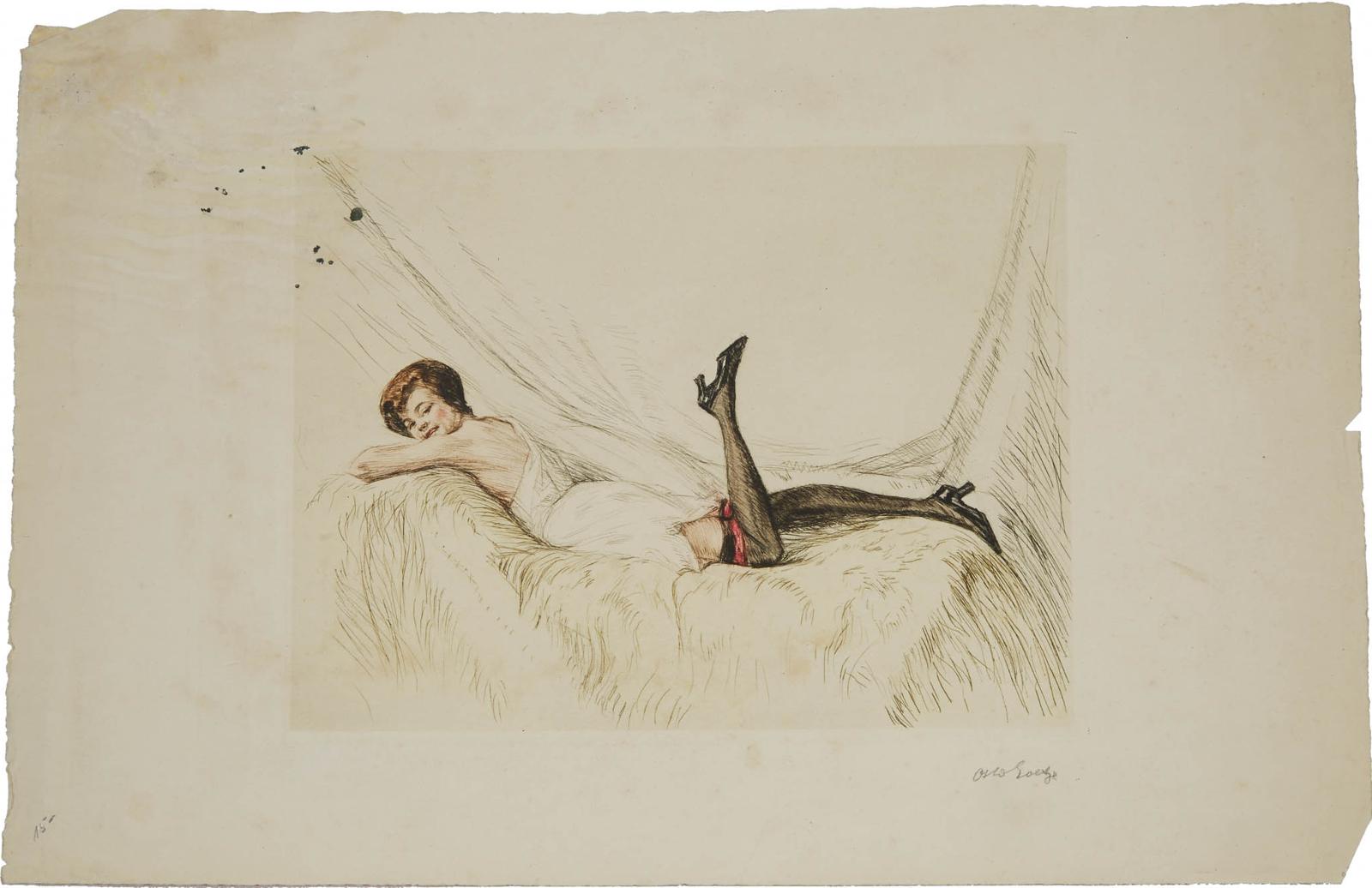 Otto Daniel Goetze (1871) - Pinup Girl