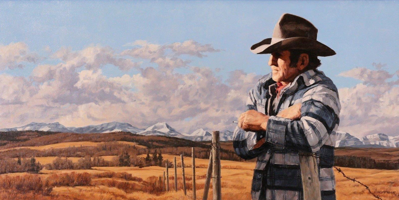Richard (Dick) Audley Freeman (1932-1991) - The Westerner