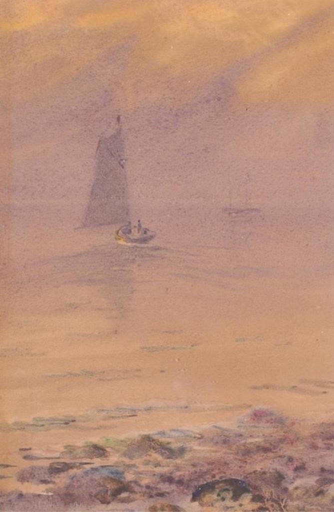 Owen B. Staples (1866-1949) - Sailboat Near Gravenhurst