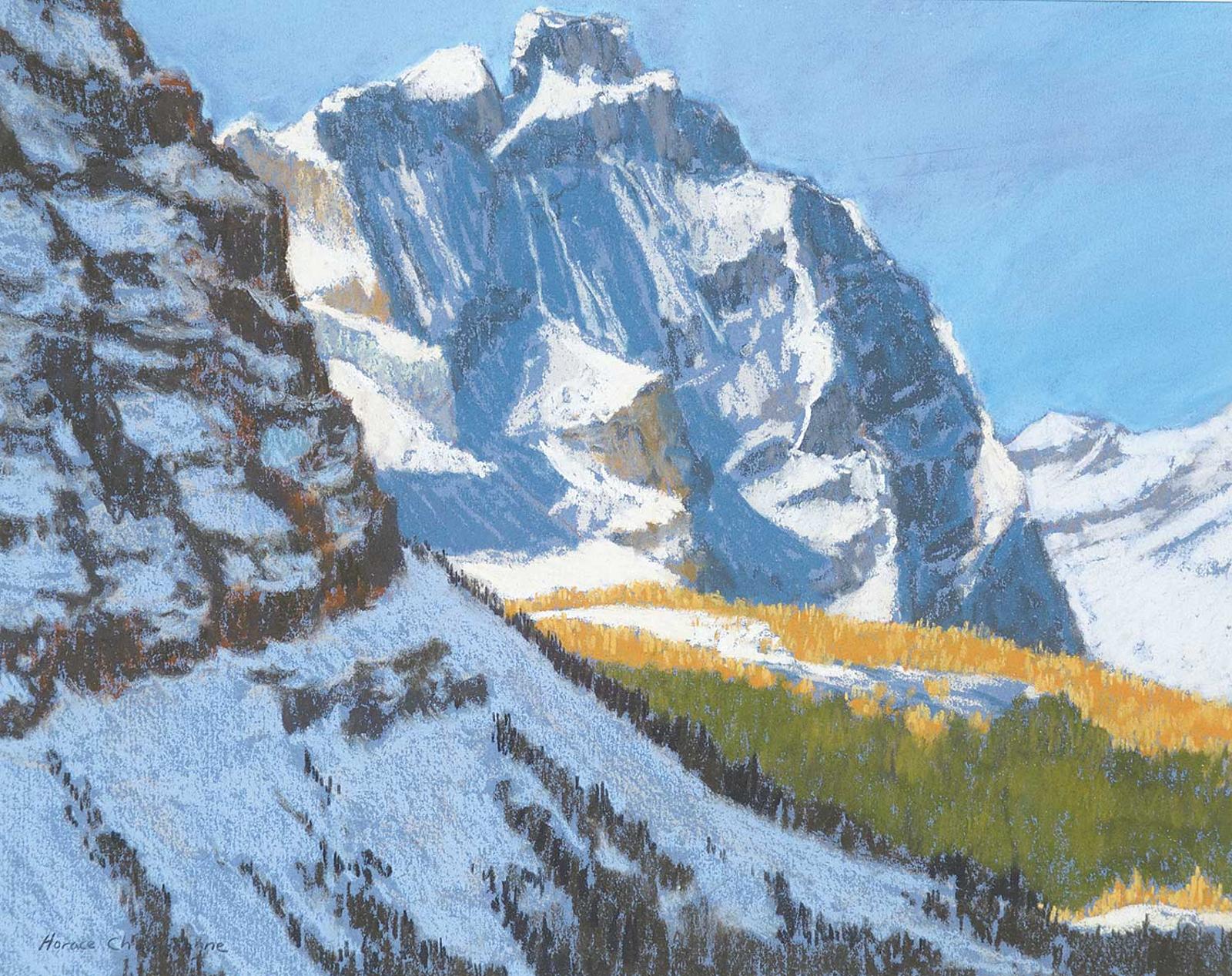 Horace Champagne (1937) - Larches, Mt. Shaffer