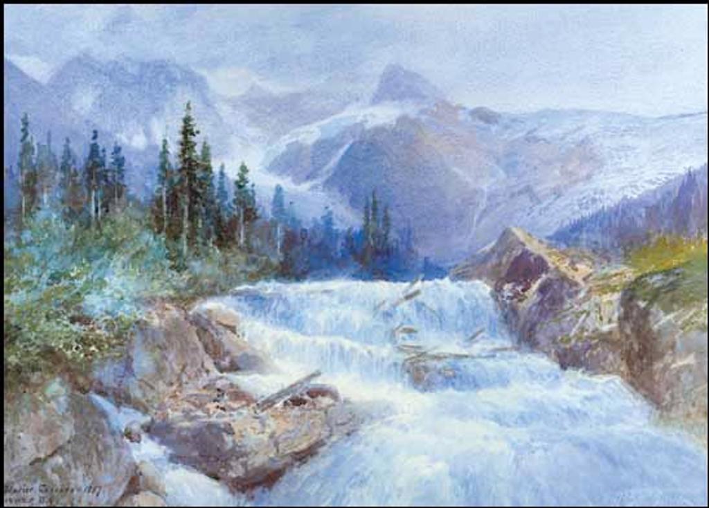 Frederic Martlett Bell-Smith (1846-1923) - Glacier Cascade, Selkirks, BC