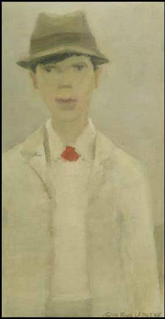 Jean Paul Lemieux (1904-1990) - La cravate rouge