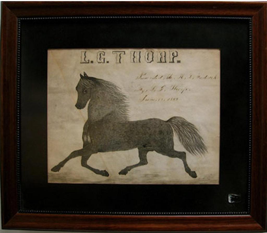 L.G. Thorp - Galloping Horse