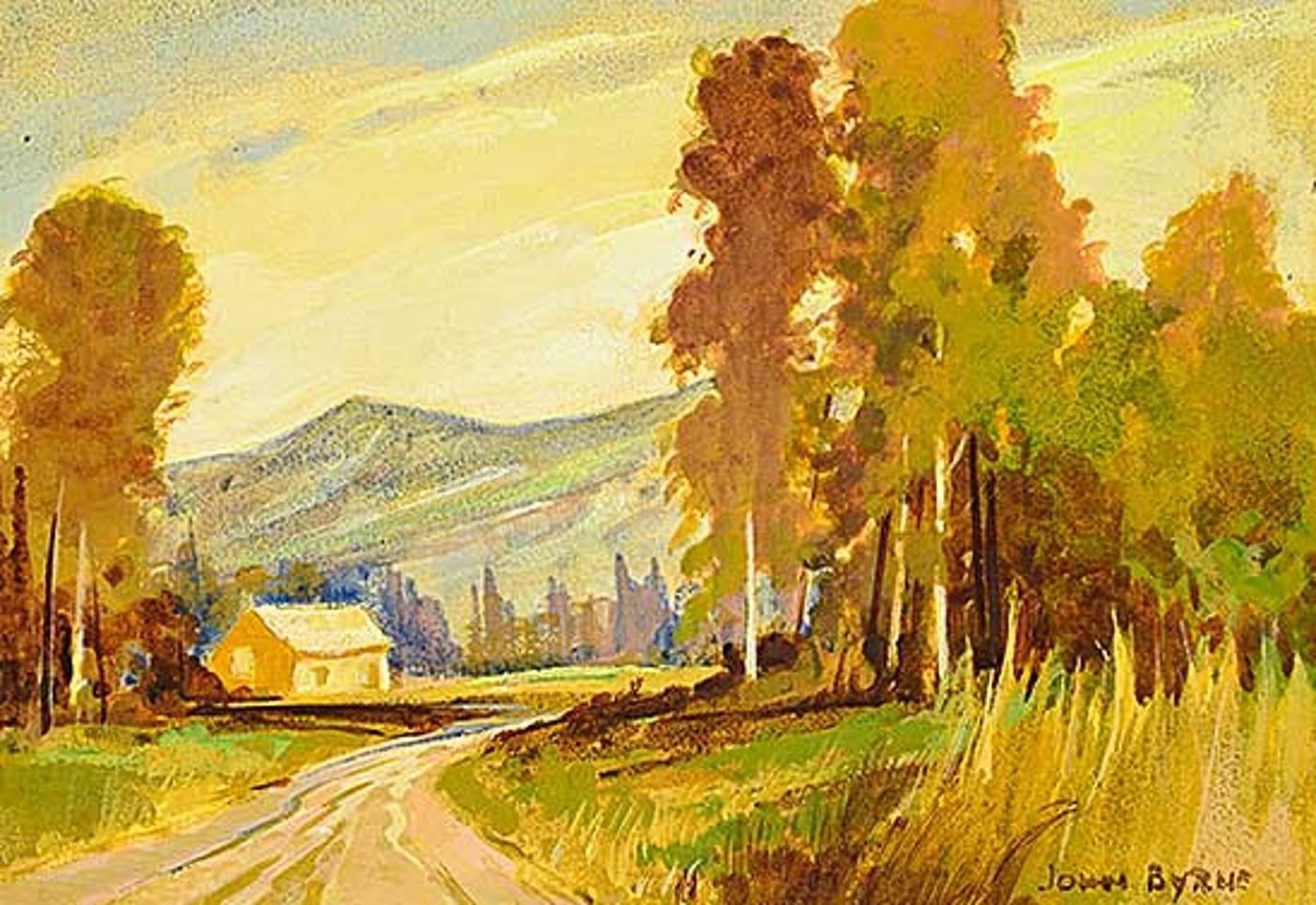 John L. Byrne (1906-1976) - Untitled - Country Road