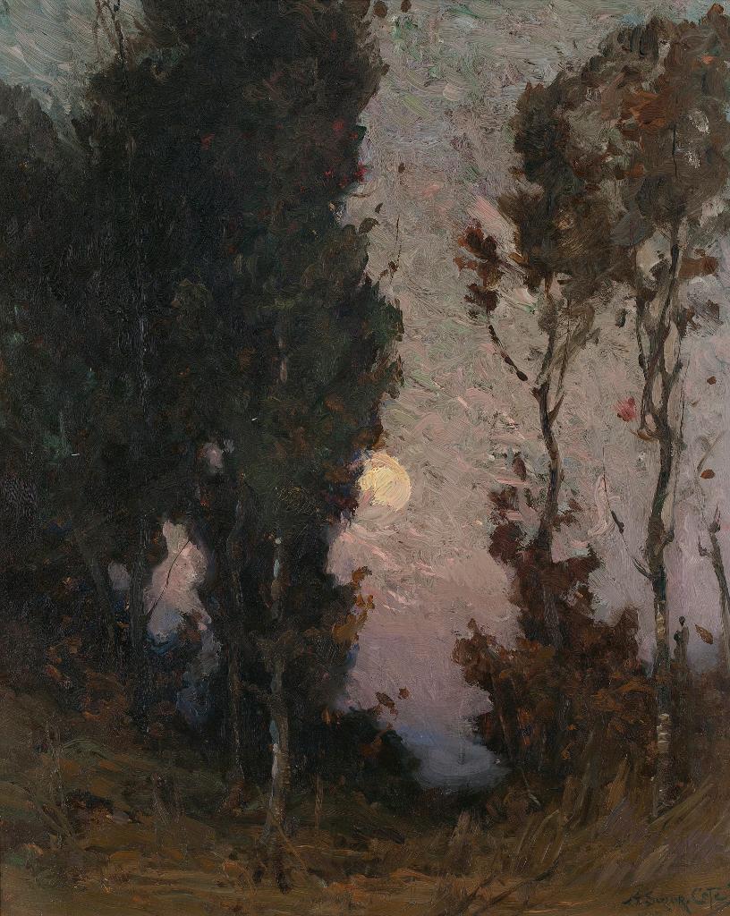 Marc-Aurèle de Foy Suzor-Coté (1869-1937) - Paysage Au Crepuscule