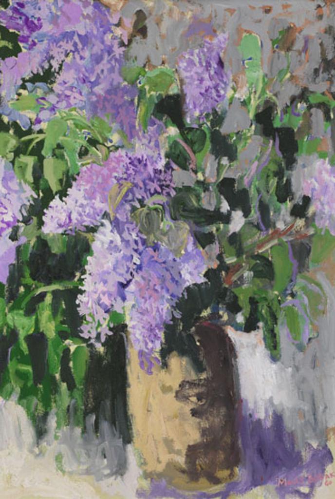 Molly Joan Lamb Bobak (1922-2014) - Lilacs