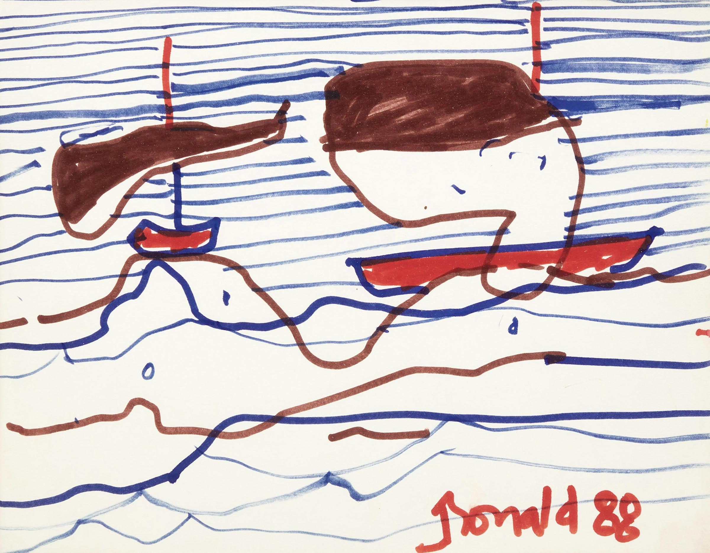 Willam Smith Ronald (1926-1998) - Sails, 1988