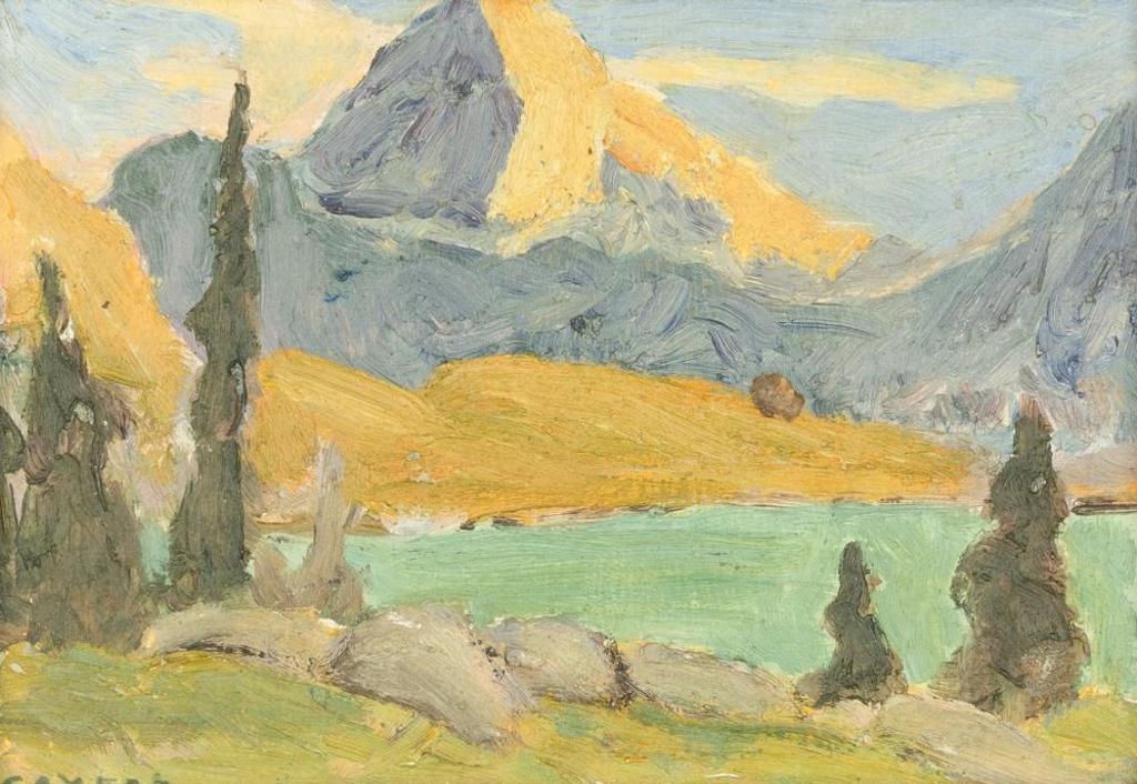 Albert E. Sexton (1905) - Mountain and Lake