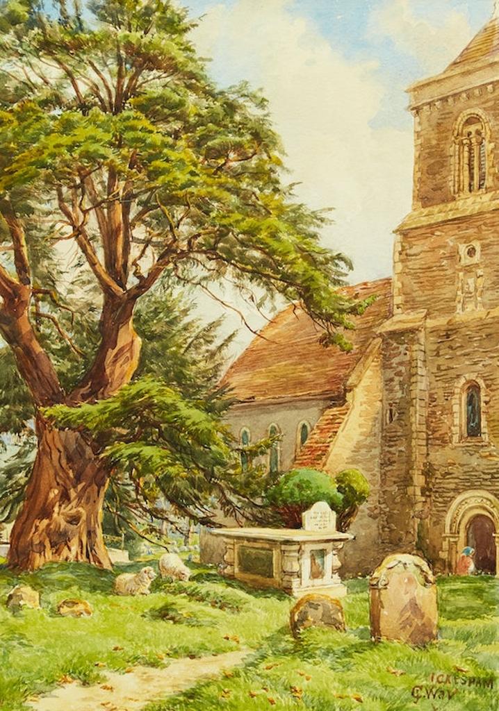 Charles Jones (C. J.) Way (1834-1919) - Icklesham, Churchyard