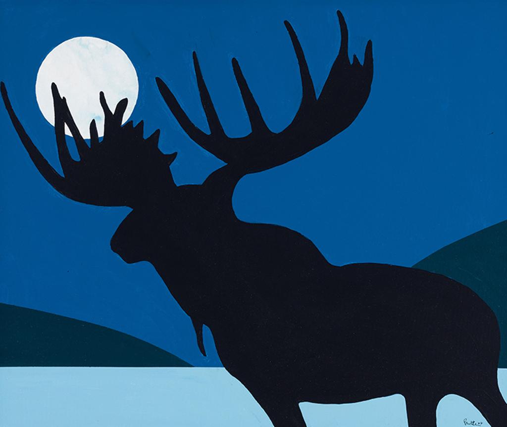 Charles Pachter (1942) - Moose Lunar