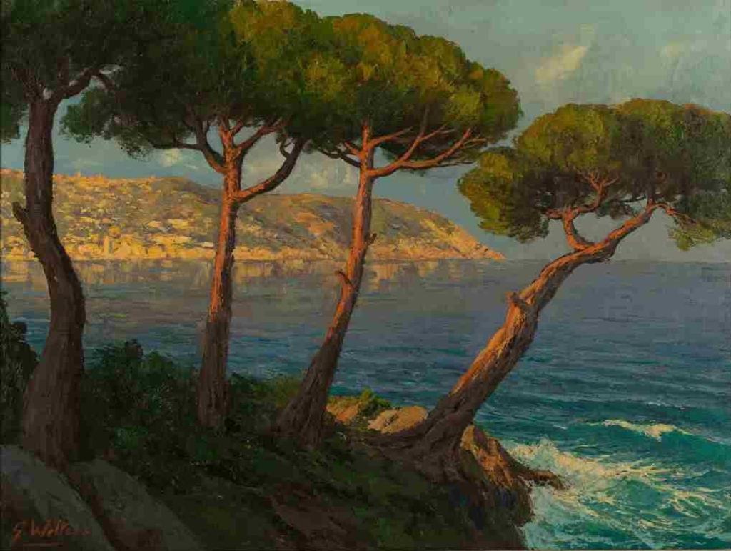 Guglielmo Welters (1913-2003) - Untitled (Mediterranean Coast)