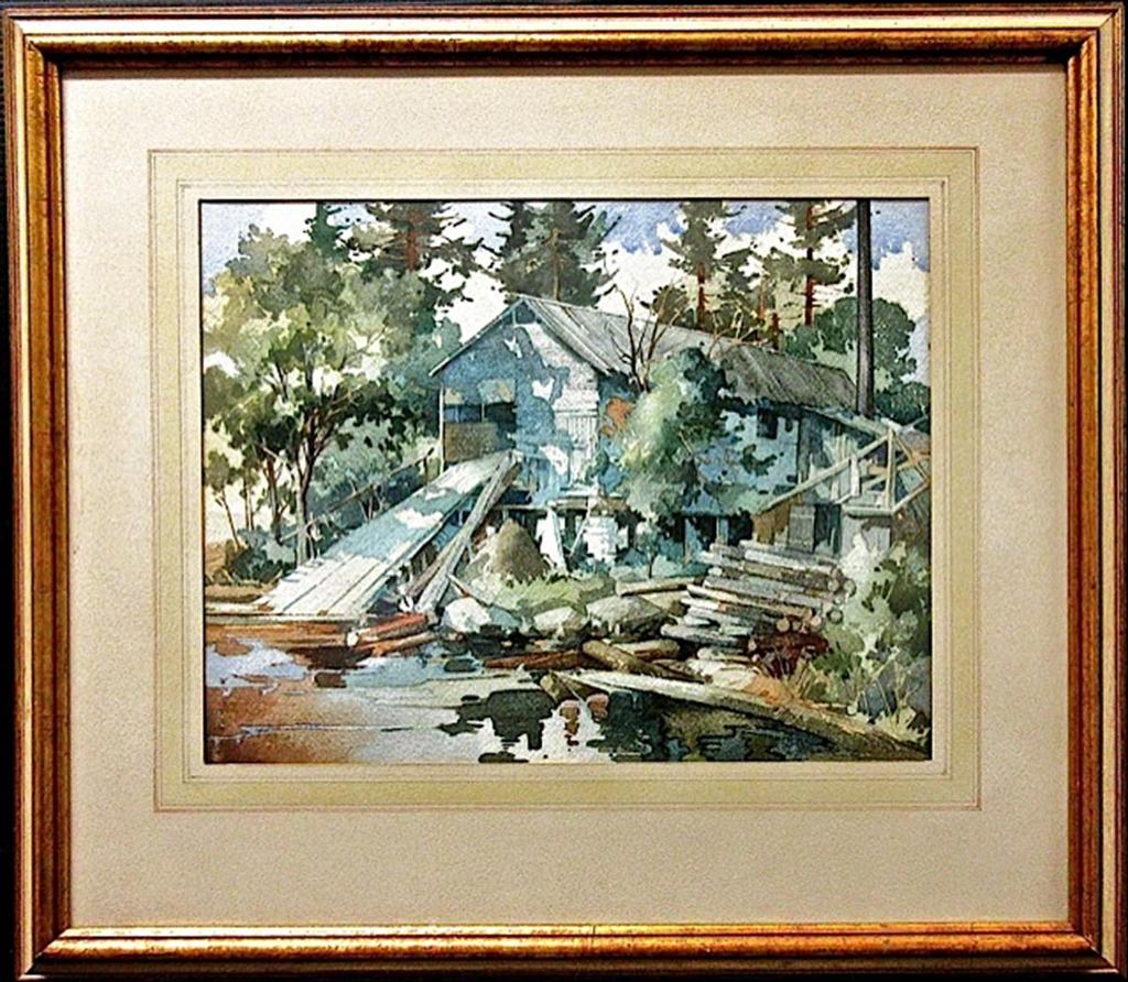 Garnet Hazard (1903-1987) - Old Saw Mill