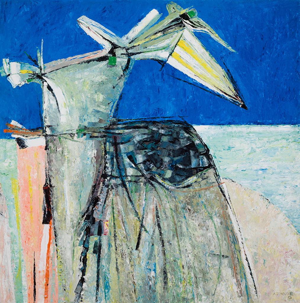 Albert Dumouchel (1916-1971) - Le phare d’Antibes