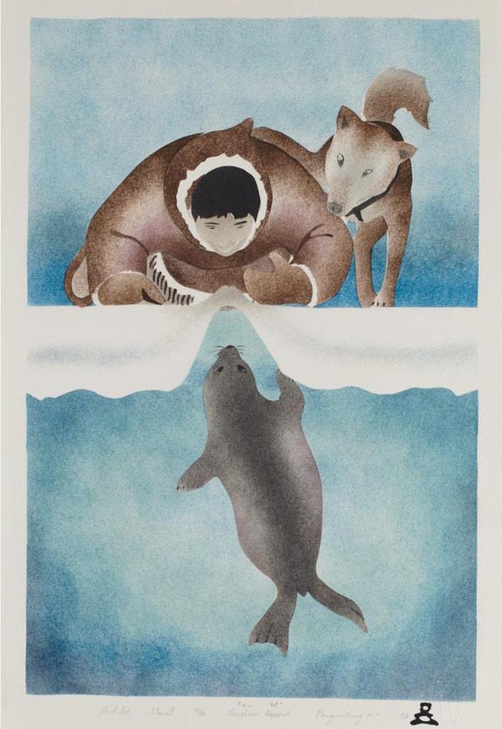 Andrew Qappik Karpik (1964) - Thinking Of Seals; And Sea; Our Loved One