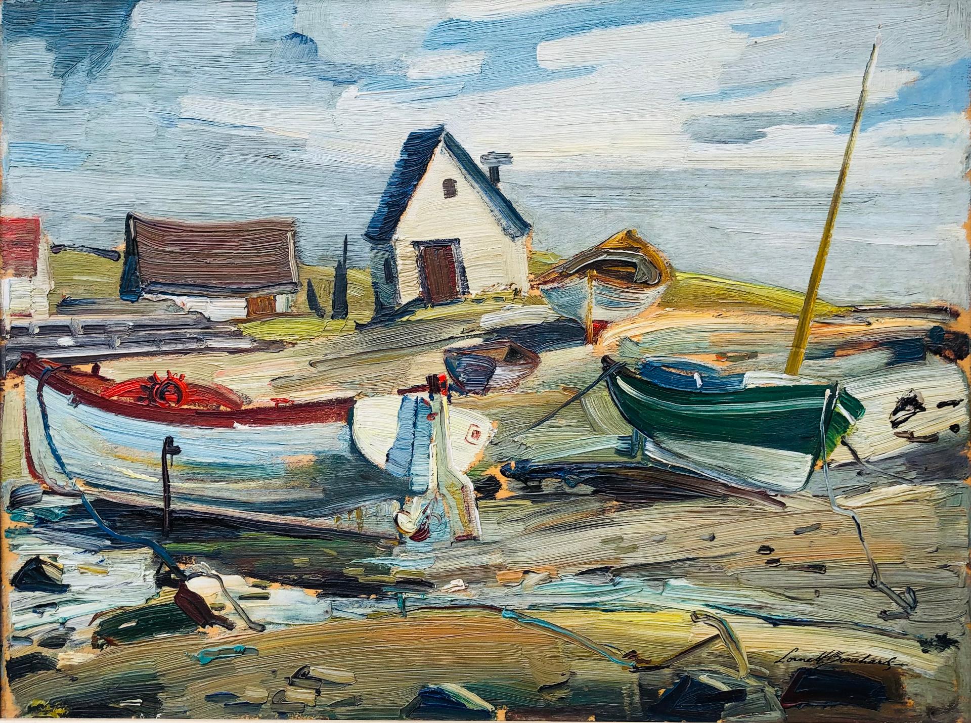 Lorne Holland George Bouchard (1913-1978) - Low Tide, Port-au-Persil (Charlevoix County, P.Q.), 1939