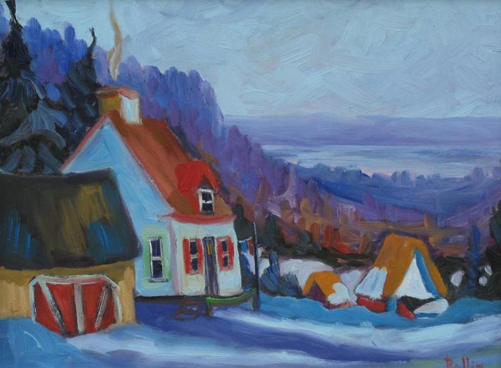 Claude Rollin (1950) - Baie Des Rochers, Charlevoix, Quebec; 1998