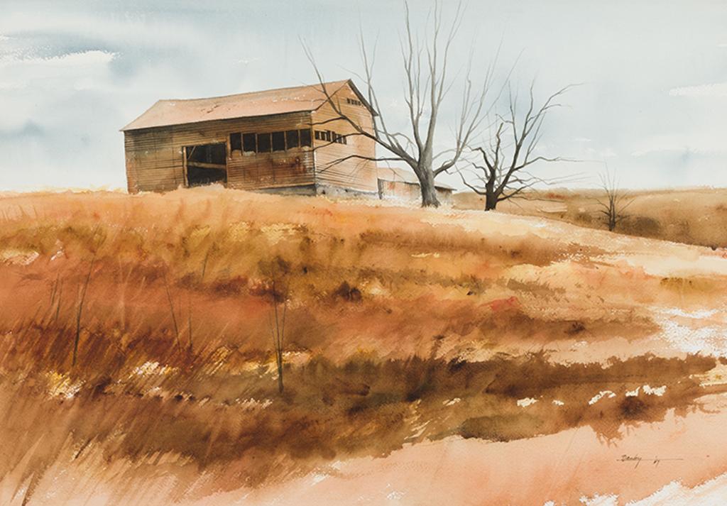 Ken (Kenneth) Edison Danby (1940-2007) - The Weathered Barn