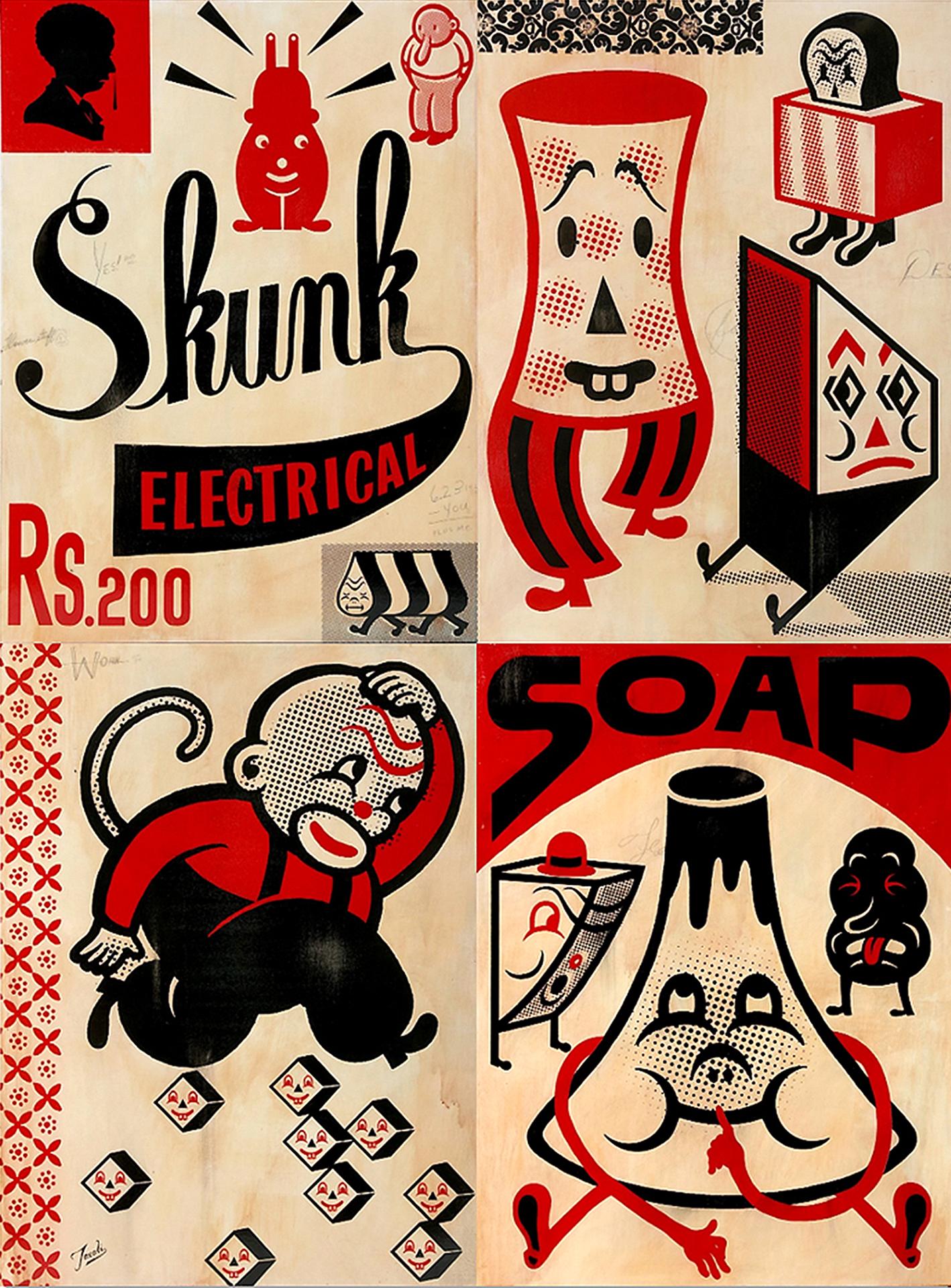 Gary Taxali - Skunk Electrical Soap, 2012