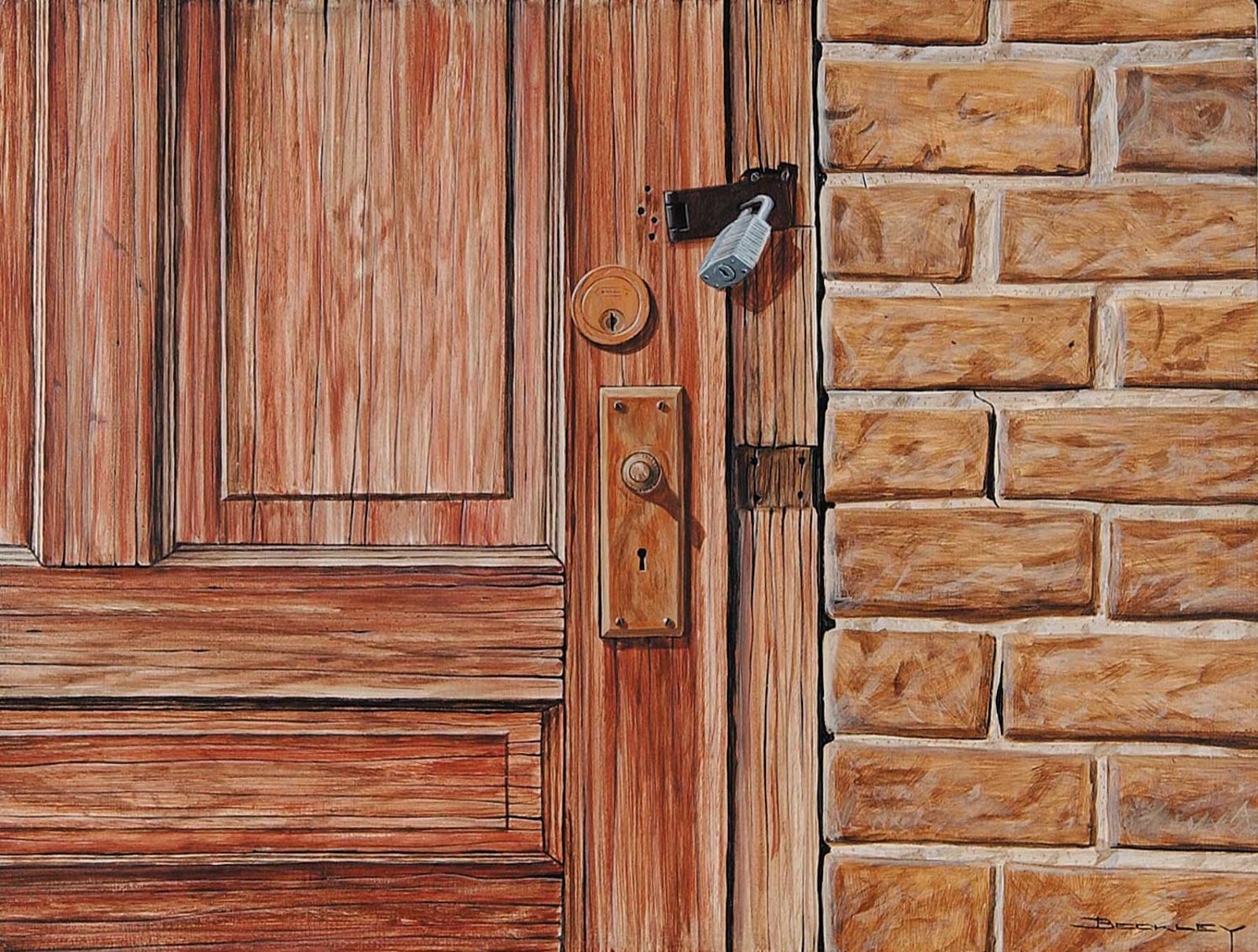Allan Beckley - Untitled - The Locked Door