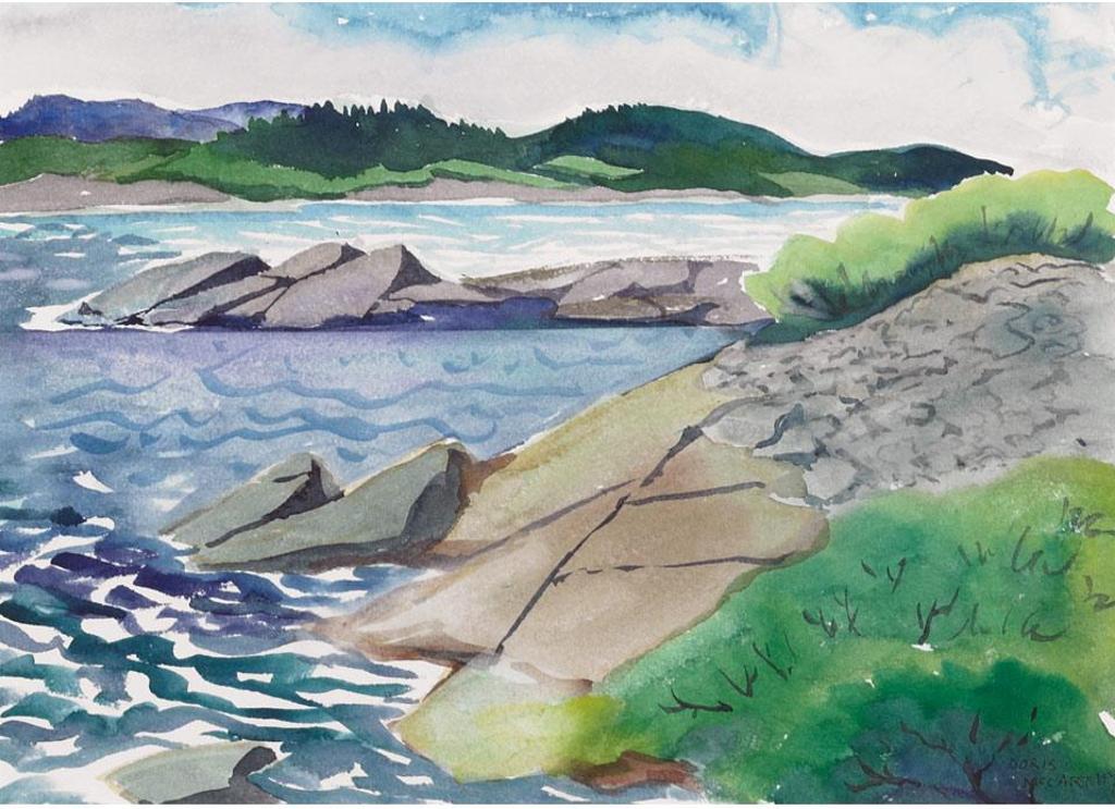 Doris Jean McCarthy (1910-2010) - Shore By The Change Ferry Island, 1999