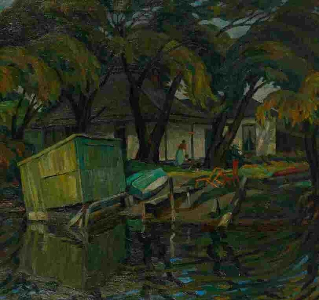Rowley Walter Murphy (1891-1975) - Home on the Lagoon