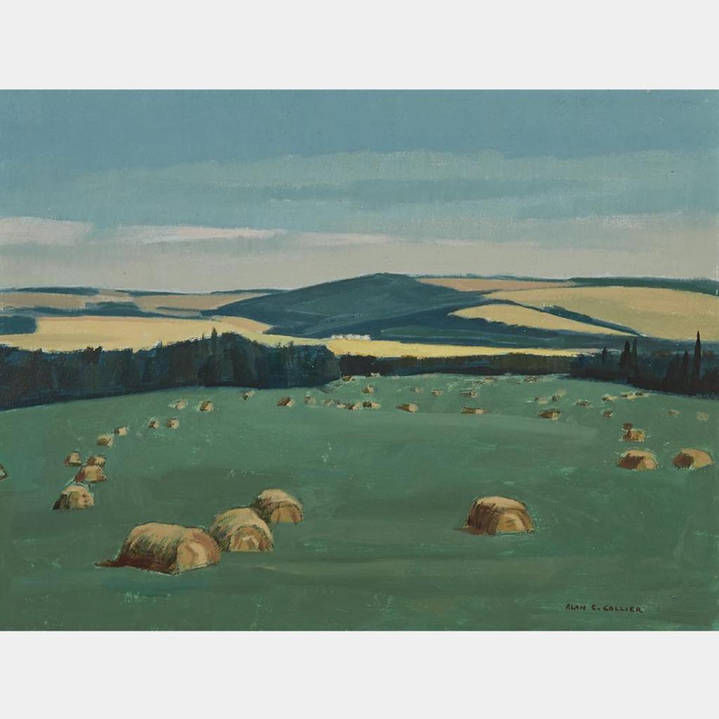 Alan Caswell Collier (1911-1990) - East Of Red Deer, Alberta From Hwy. #11