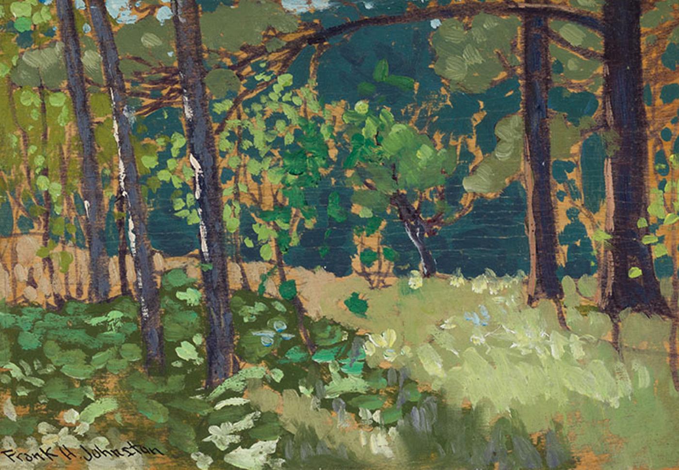 Frank (Franz) Hans Johnston (1888-1949) - Woodland Glade, Manitoba